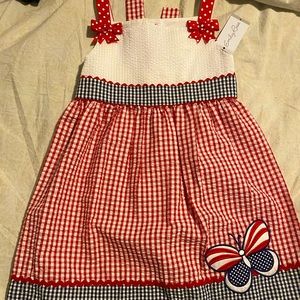 Yes white and blue 🇺🇸 Americana Emily rose dress